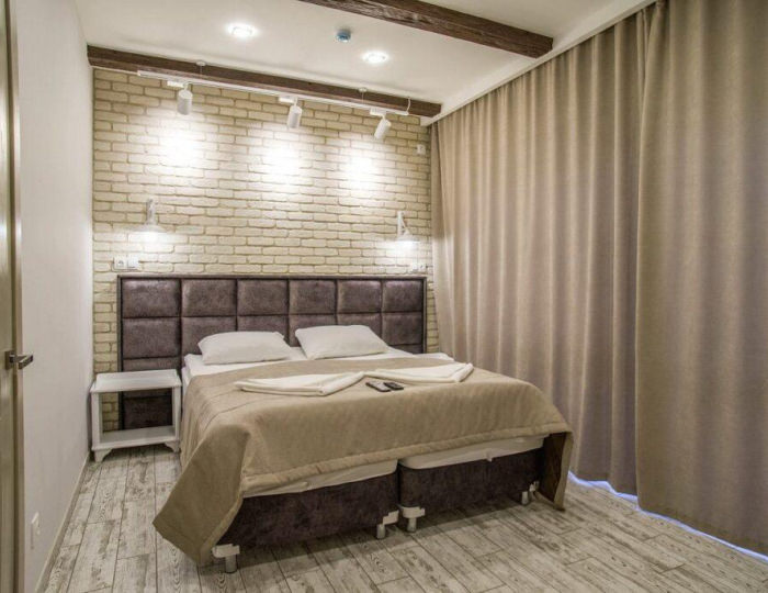 Коттедж улучшенный с 1 двуспальной кроватью - Коттедж «Шале-Леона» Архыз