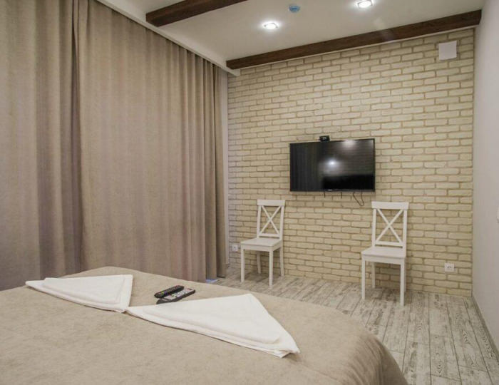 Коттедж улучшенный с 1 двуспальной кроватью - Коттедж «Шале-Леона» Архыз