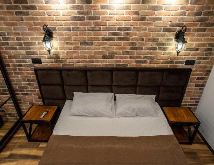 Коттедж премиум с 1 двуспальной кроватью - Коттедж «Шале-Леона» Архыз