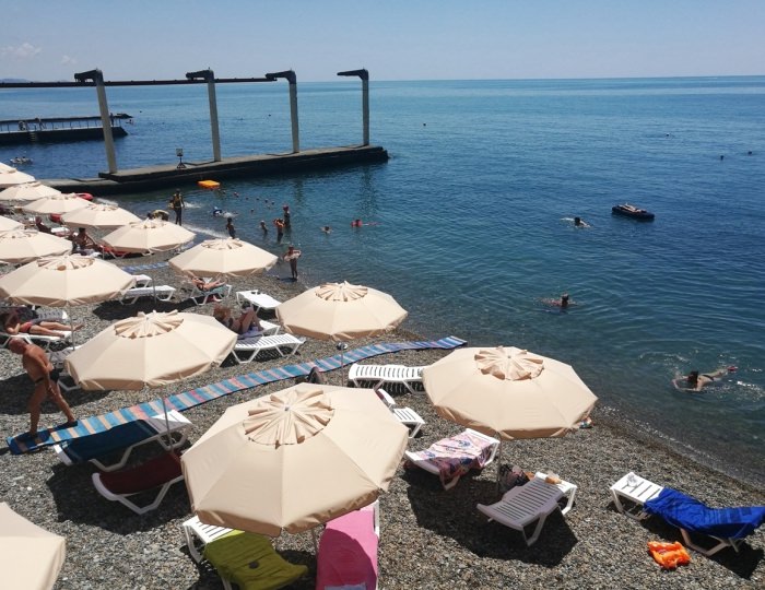 Пляж - Санаторий «Актер» Сочи