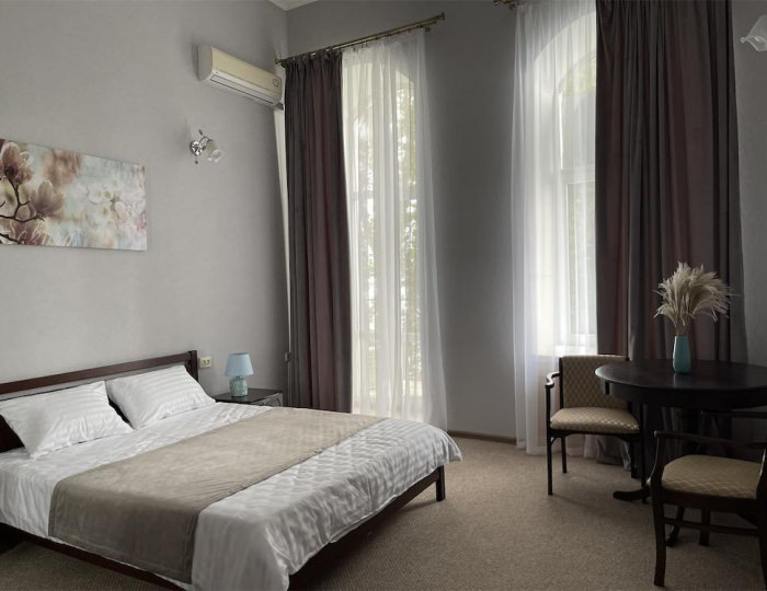 Номер стандарт Романтик с 1 двуспальной кроватью (с завтраком) - Гостиница «Мирас» Евпатория