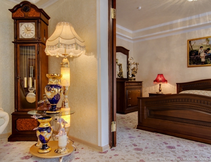 Люкс Люкс Президентский 2-местный 3-комнатный - Санаторий «Пятигорский Нарзан»