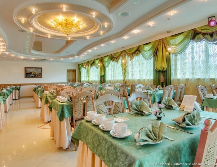 VIP-ресторан - Санаторий «Пятигорский Нарзан»