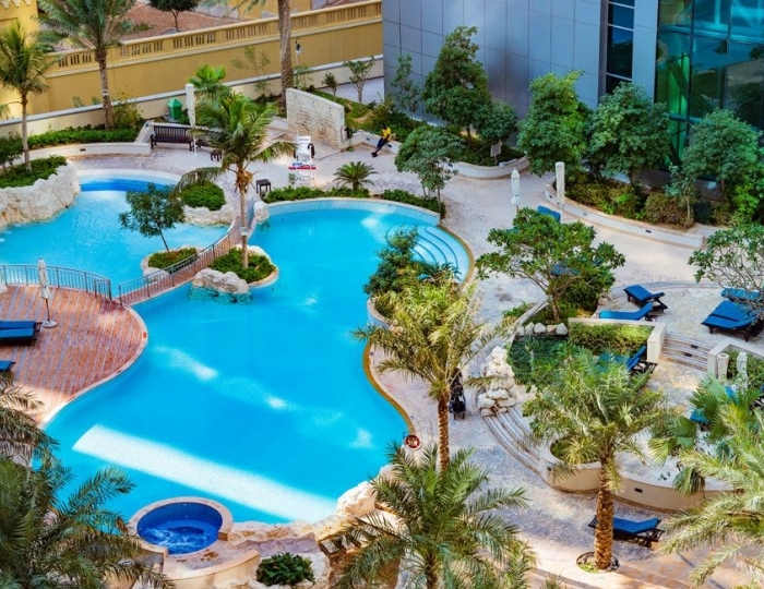 Blue Beach Tower 5 звезд, пляж Джумейра, ОАЭ