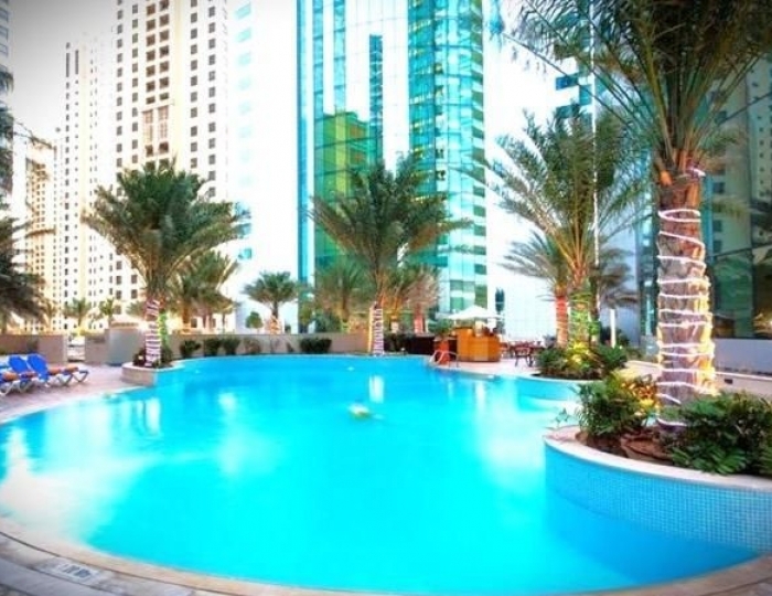 Blue Beach Tower 5 звезд, пляж Джумейра, ОАЭ