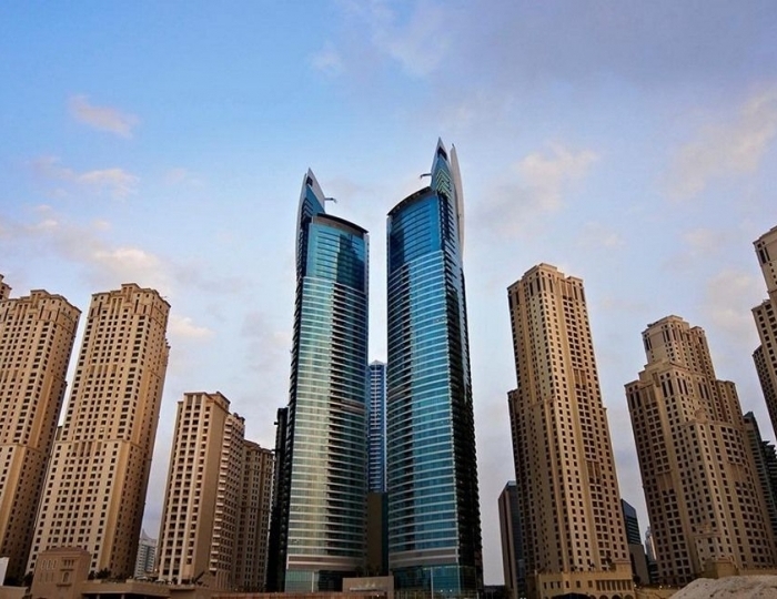 Blue Beach Tower 5 звезд, пляж Джумейра, ОАЭ