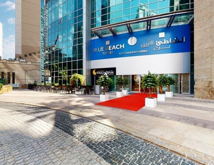 Blue Beach Tower 5 звезд, пляж Джумейра, ОАЭ