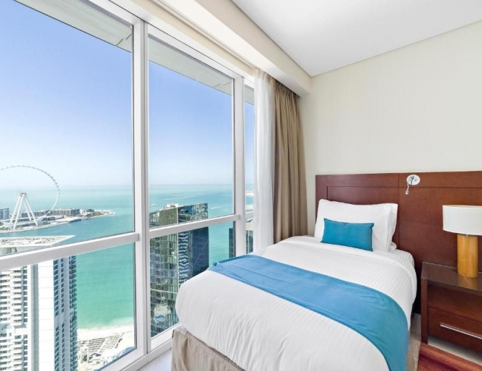 Blue Beach Tower 5 звезд, пляж Джумейра, ОАЭ