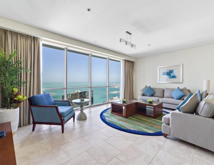 Blue Beach Tower 5 звезд, пляж Джумейра, ОАЭ