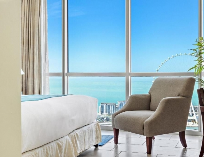 Blue Beach Tower 5 звезд, пляж Джумейра, ОАЭ