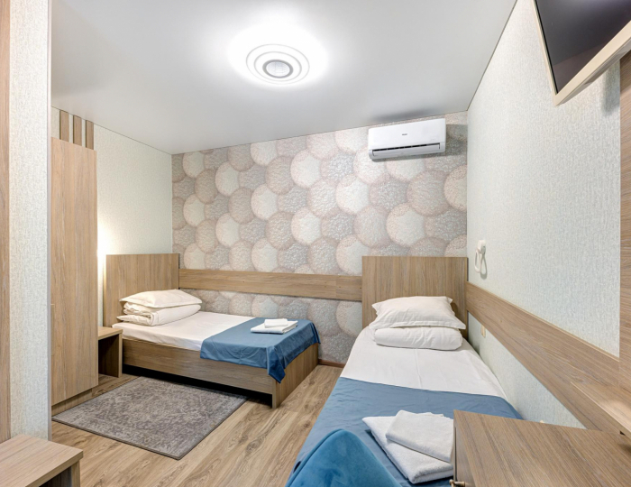 Номер стандарт с 2 односпальными кроватями - Гостевой дом «Яна» Геленджик