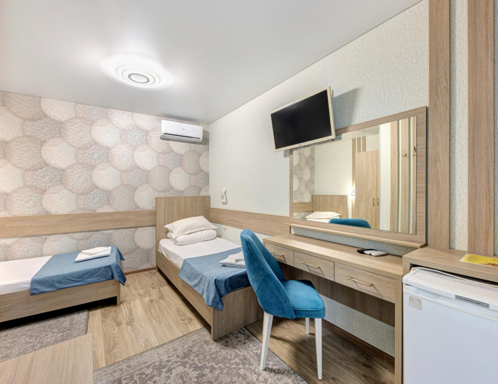 Номер стандарт с 2 односпальными кроватями - Гостевой дом «Яна» Геленджик