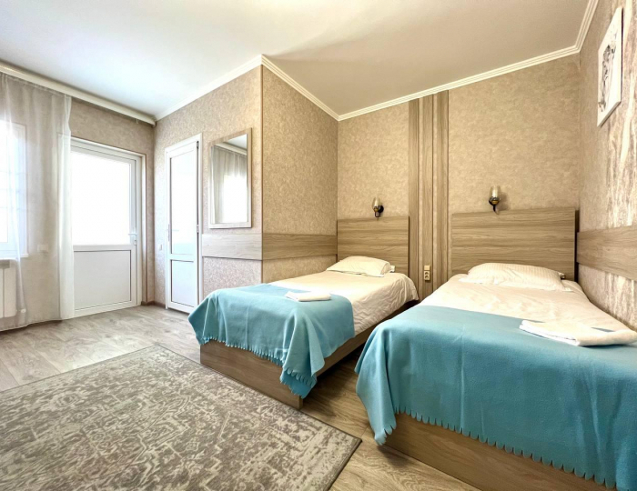 Номер стандарт с 2 односпальными кроватями - Гостевой дом «Яна» Геленджик