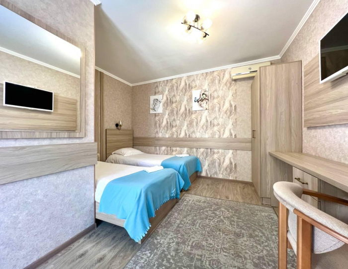 Номер стандарт с 2 односпальными кроватями - Гостевой дом «Яна» Геленджик