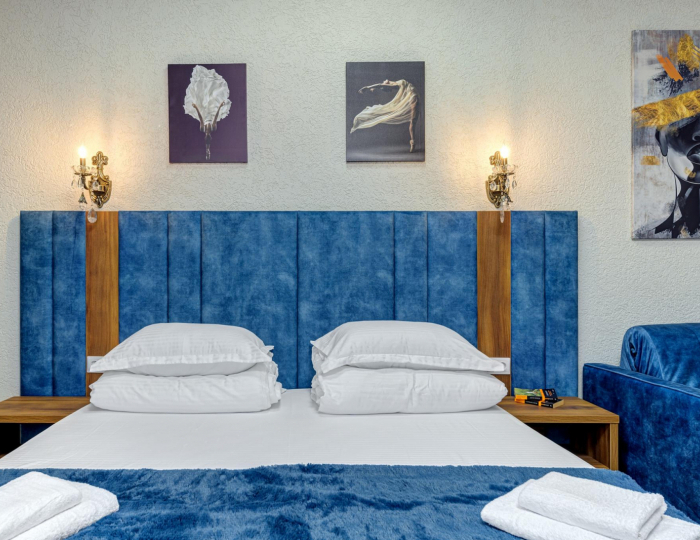 3-местные апартаменты студия с кухней - Гостевой дом «Яна» Геленджик