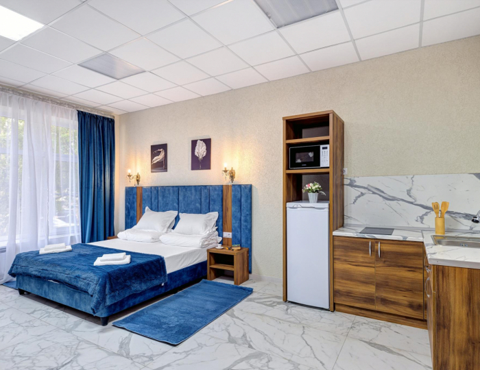 4-местные апартаменты студия с кухней - Гостевой дом «Яна» Геленджик