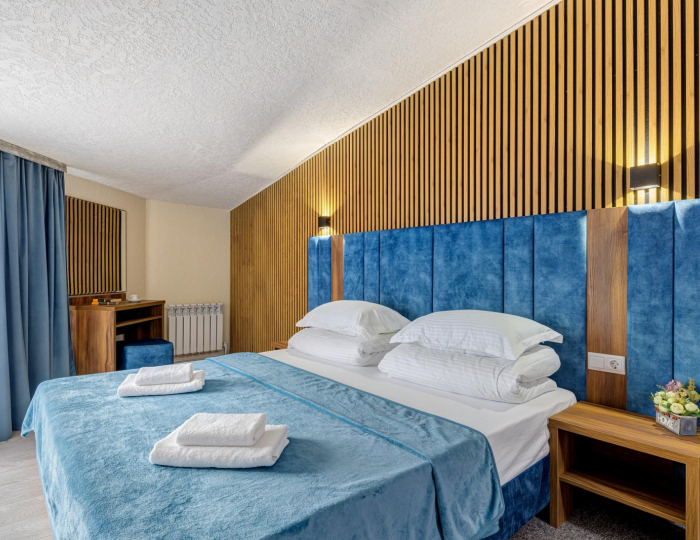 4-местные апартаменты студия с кухней (мансарда) - Гостевой дом «Яна» Геленджик