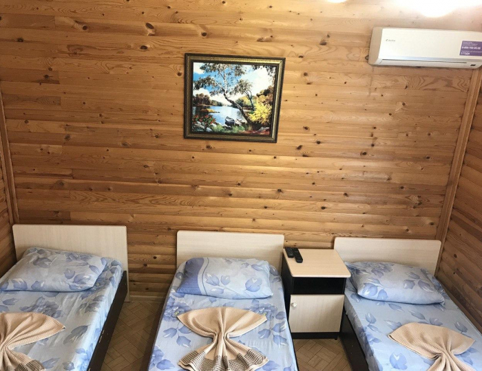 Комната эконом с 3 односпальными кроватями - Гостевой дом «На Тургенева» Геленджик
