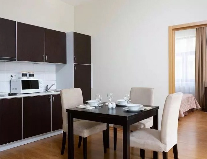 Апартаменты с кухней-гостиной - Апарт-отель Valset / Вальсет