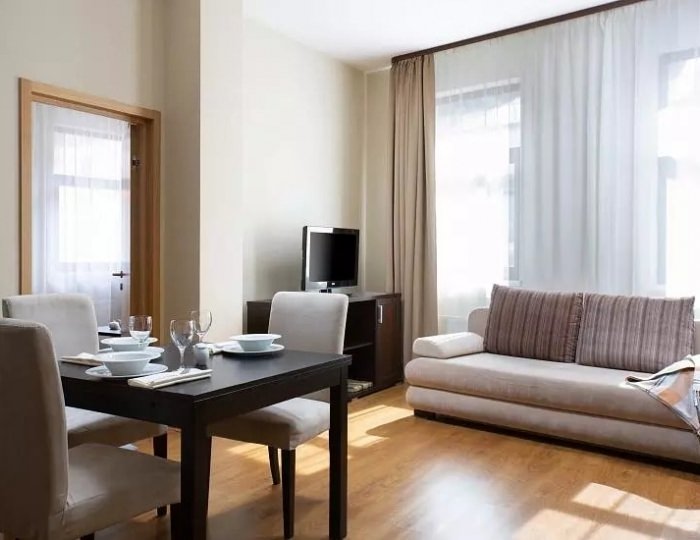 Апартаменты с кухней-гостиной - Апарт-отель Valset / Вальсет