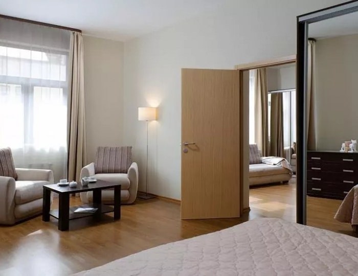 Апартаменты с кухней-гостиной - Апарт-отель Valset / Вальсет