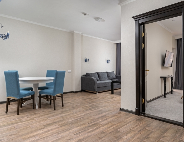 Апартаменты с 1 спальней и кухней-гостиной - Отель «Маринус» Кабардинка