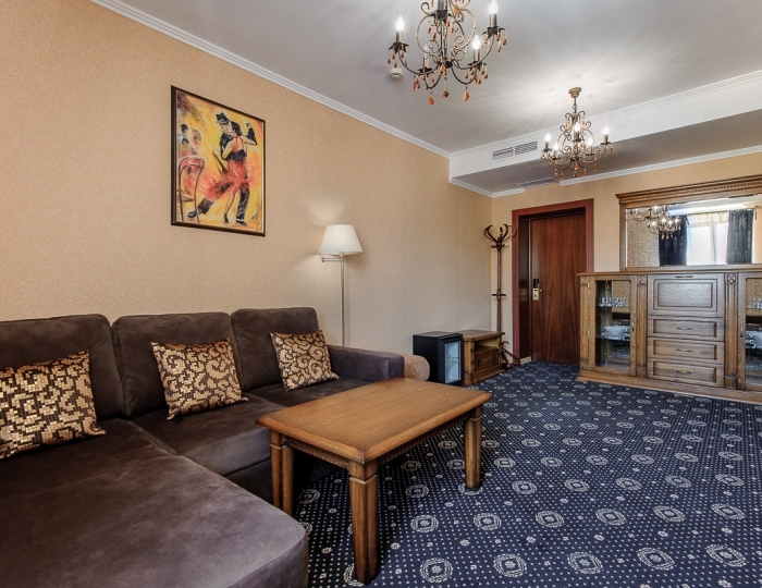 Люкс Премиум 2-местный 2-комнатный без балкона - Отель «Маринус» Кабардинка