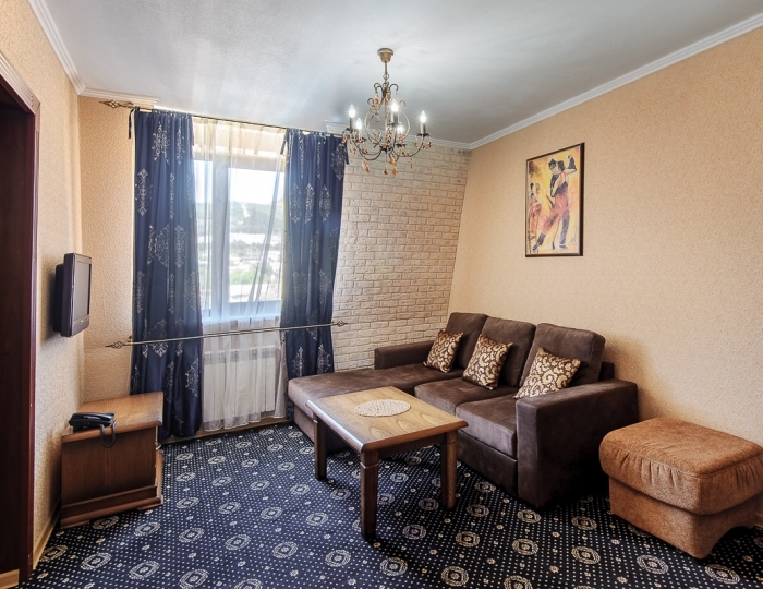 Люкс Премиум 2-местный 2-комнатный без балкона - Отель «Маринус» Кабардинка