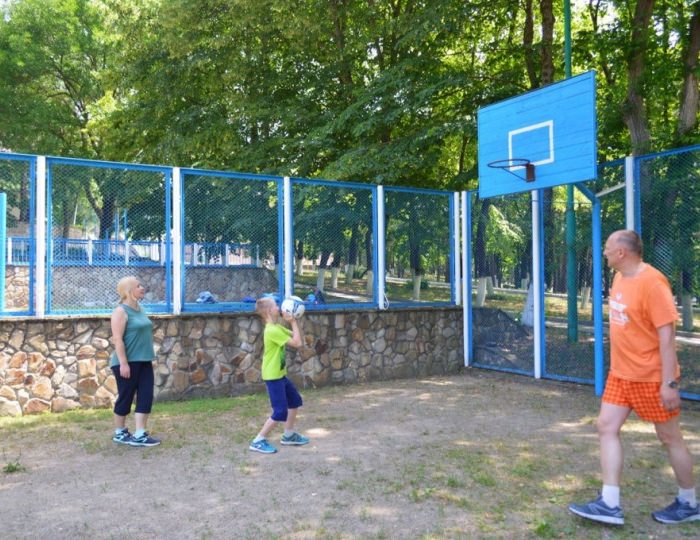 Спотривные площадки - Центральный Военный Санаторий Пятигорск / Пятигорский ЦВС