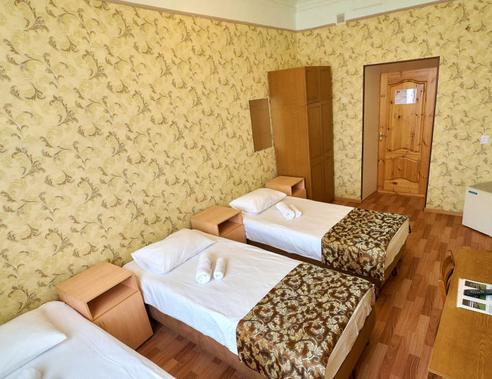 Номер эконом с 3 односпальными кроватями - Гостиница Sever Inn / Север Инн Мончегорск