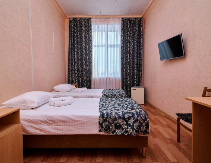 Номер эконом с 2 односпальными кроватями - Гостиница Sever Inn / Север Инн Мончегорск