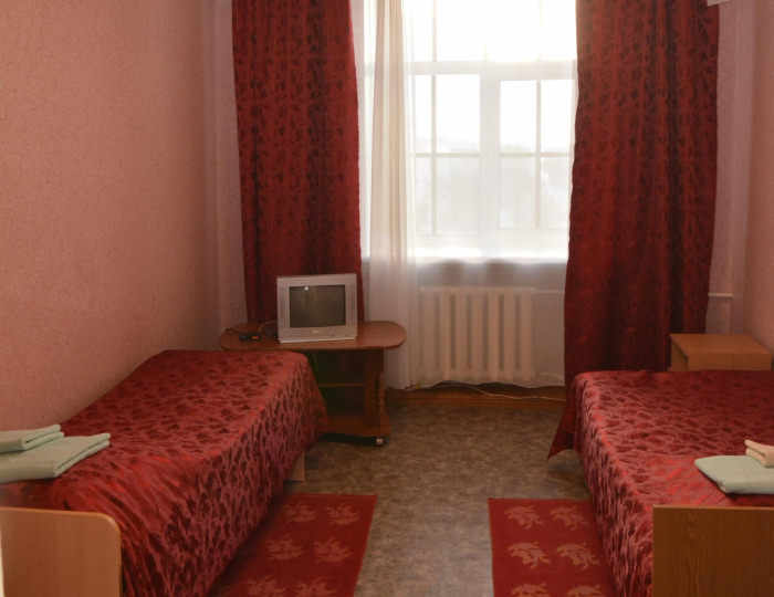 Номер эконом с 2 односпальными кроватями - Гостиница Sever Inn / Север Инн Мончегорск