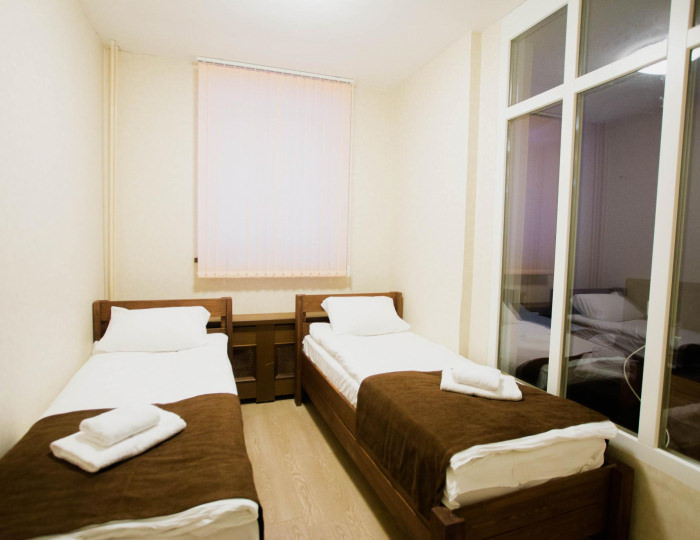 2-местный номер эконом (с пансионом) - Гостиница «Лазурный берег на Оке» Волковское