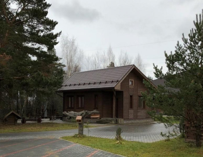 Коттедж №6 (с пансионом) - Гостиница «Лазурный берег на Оке» Волковское