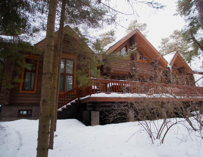 Коттедж №7а (с пансионом) - Гостиница «Лазурный берег на Оке» Волковское