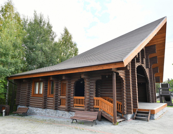 Коттедж №10 (с пансионом) - Гостиница «Лазурный берег на Оке» Волковское