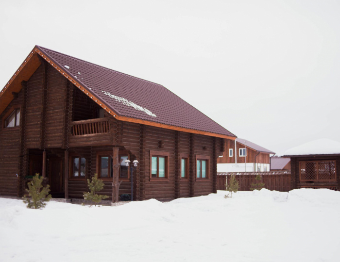 Коттедж №12 (с пансионом) - Гостиница «Лазурный берег на Оке» Волковское