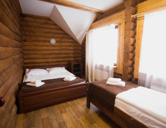 Коттедж №12 (с пансионом) - Гостиница «Лазурный берег на Оке» Волковское