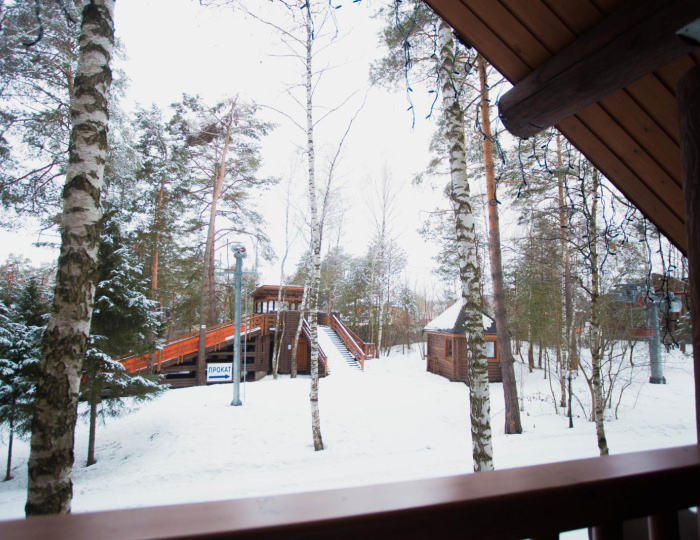 Коттедж №14 (с пансионом) - Гостиница «Лазурный берег на Оке» Волковское