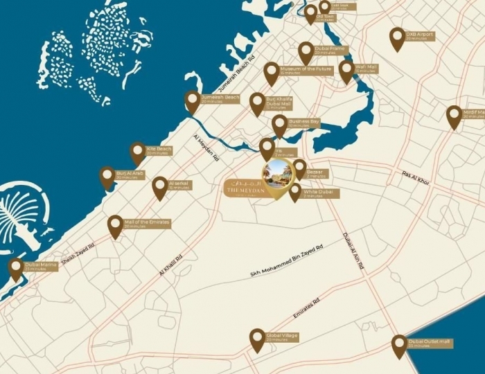 The Meydan Hotel 5 звезд, Дубай, ОАЭ