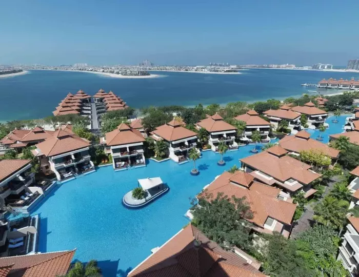 Anantara The Palm Dubai Resort 5 звезд, пляж Джумейра, ОАЭ