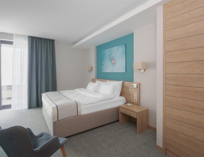 Полулюкс 2 месный (для маломобильных гостей) JKS H - Апарт-отель Hidens Apart Hotel / Хайденс Апарт Небуг