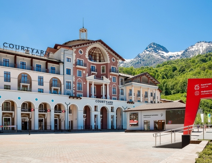 Отель Courtyard Marriott Sochi Krasnaya Polyana / Кортъярд Марриотт Сочи Красная Поляна