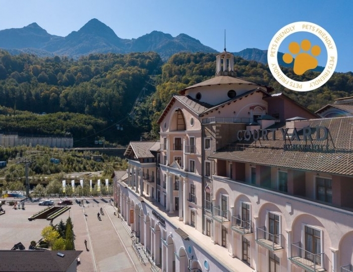 Отель Courtyard Marriott Sochi Krasnaya Polyana / Кортъярд Марриотт Сочи Красная Поляна
