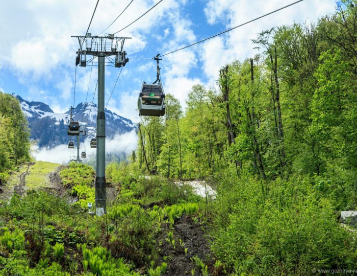 Подъёмники - Отель Courtyard Marriott Sochi Krasnaya Polyana / Кортъярд Марриотт Сочи Красная Поляна