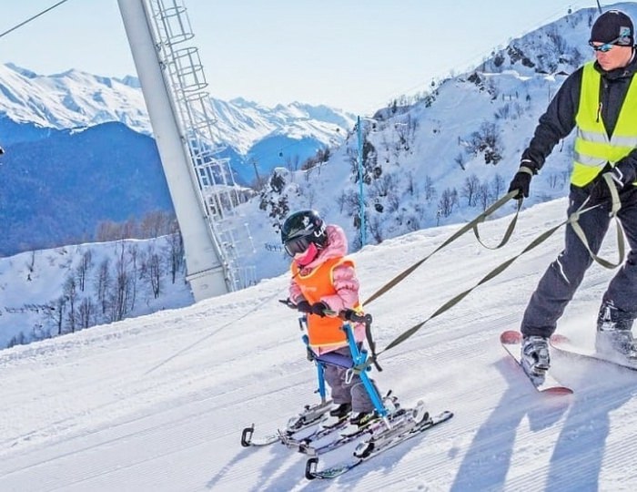 Зимние развлечения на территории курорта Красная Поляна - Отель Courtyard Marriott Sochi Krasnaya Polyana / Кортъярд Марриотт Сочи Красная Поляна