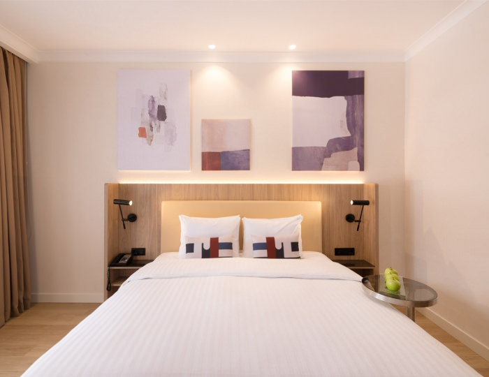 Стандарт с одной двуспальной кроватью - Отель Courtyard Marriott Sochi Krasnaya Polyana / Кортъярд Марриотт Сочи Красная Поляна