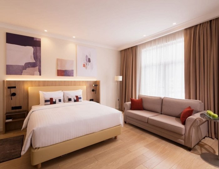 Делюкс - Отель Courtyard Marriott Sochi Krasnaya Polyana / Кортъярд Марриотт Сочи Красная Поляна