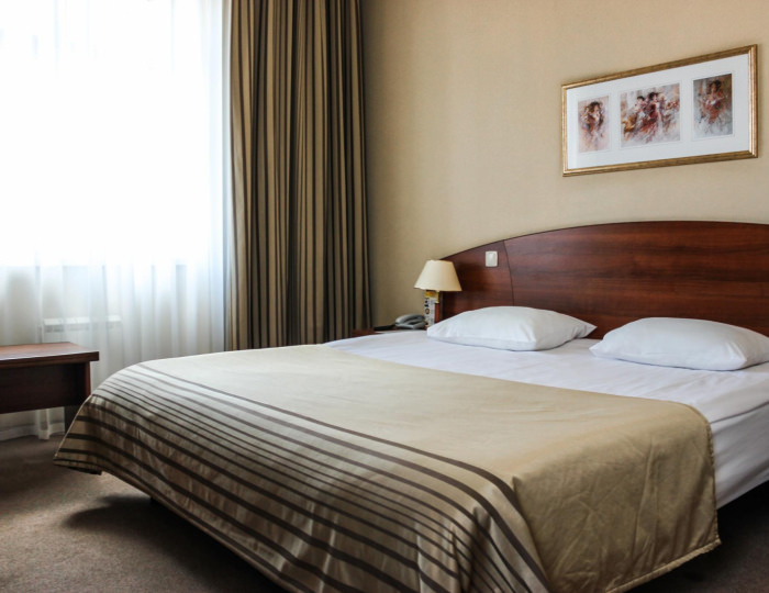Номер стандарт с 1 двуспальной кроватью (с полупансионом) - Гостиница HELIOPARK Residence / Гелиопарк Резиденс Пенза