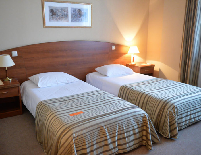 Номер стандарт с 2 односпальными кроватями (с полупансионом) - Гостиница HELIOPARK Residence / Гелиопарк Резиденс Пенза